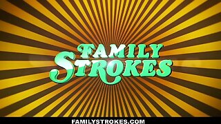 FamilyStrokes - Hot Cougar Sucks Off Step-Son