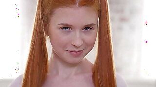 Old and Young ! First anal with redhead baby Aliska Dark