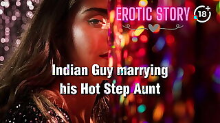 Indian Step Nephew marrying his Hot Step Aunt